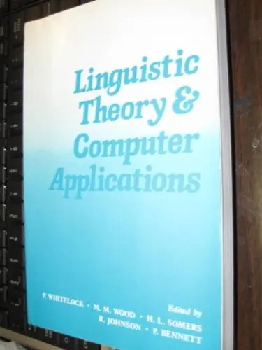 Cover of Linguistic Theory and Computer Applications