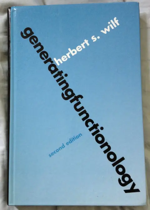 Cover of Generatingfunctionology