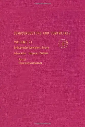 Cover of Hydrogenated Amorphous Silicon (v.21)