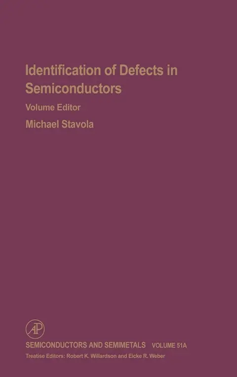 Cover of Identification of Defects in Semiconductors