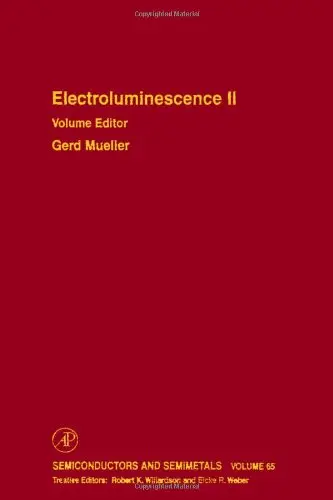 Cover of Electroluminescence