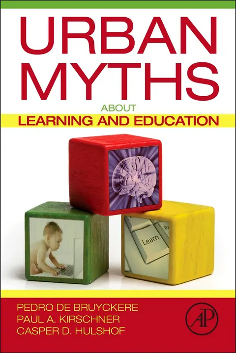 Cover of Urban Myths about Learning and Education