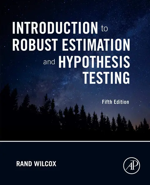 Cover of Introduction to Robust Estimation and Hypothesis Testing, 5Th Edition
