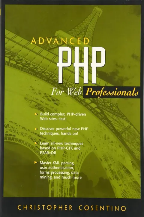Cover of Advanced PHP for Web Professionals