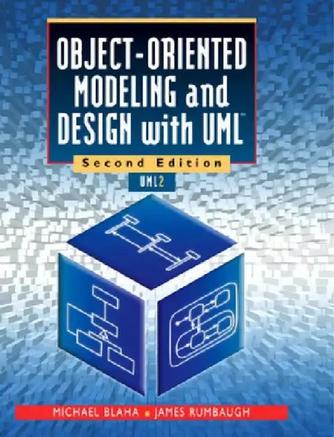 Cover of Object-Oriented Modeling and Design with UML