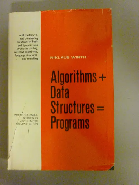 Cover of Algorithms + Data Structures = Programs