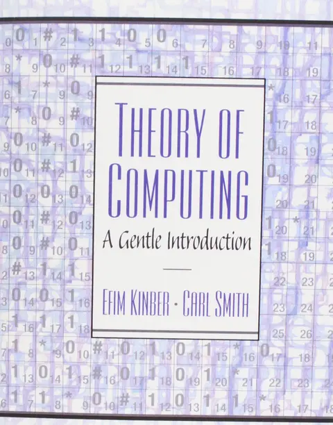 Cover of Theory of Computing