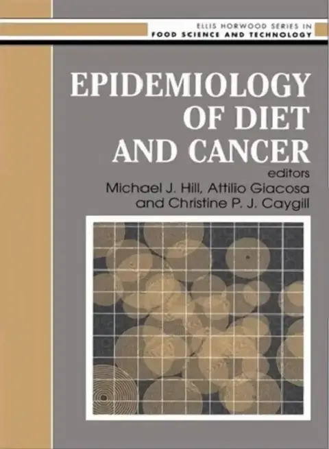 Cover of Epidemiology Of Diet And Cancer