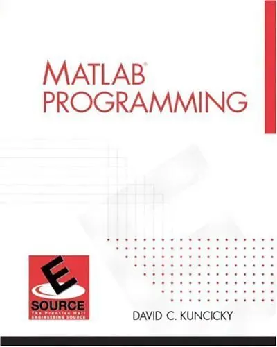 Cover of MATLAB Programming