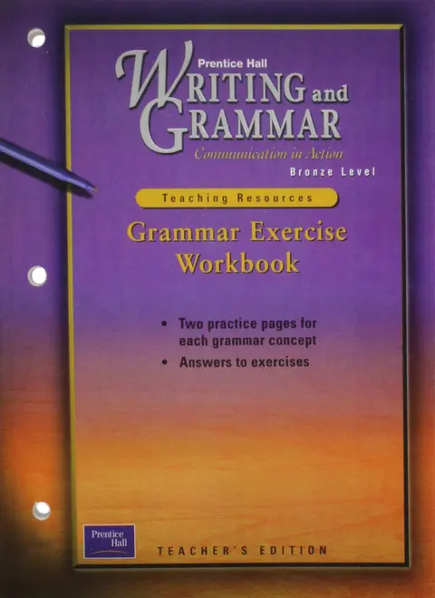 Cover of Writing and Grammar Communication in Action