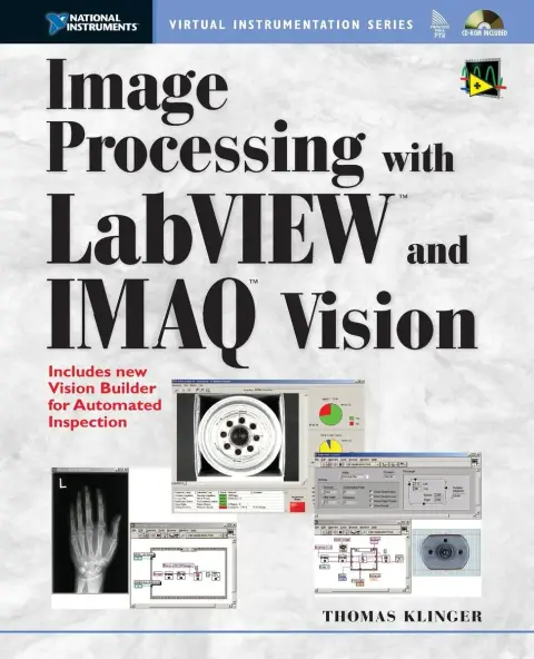 Cover of Image Processing with Labview and Imaq Vision