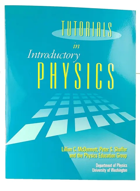 Cover of Tutorials in Introductory Physics