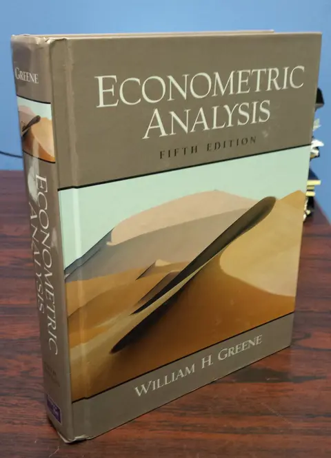 Cover of Econometric Analysis