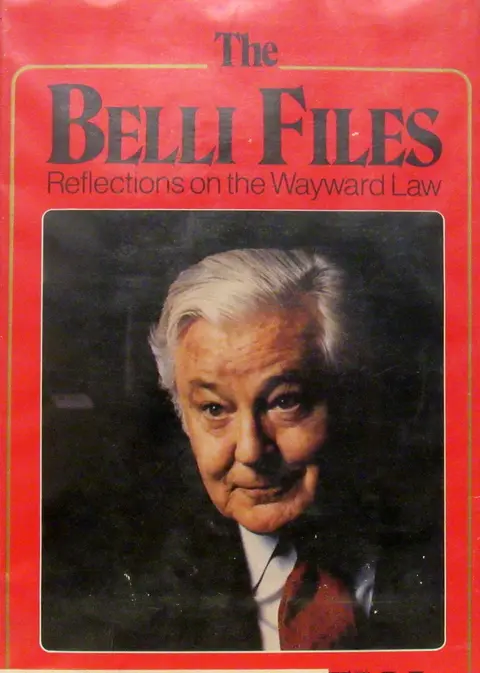 Cover of The Belli Files