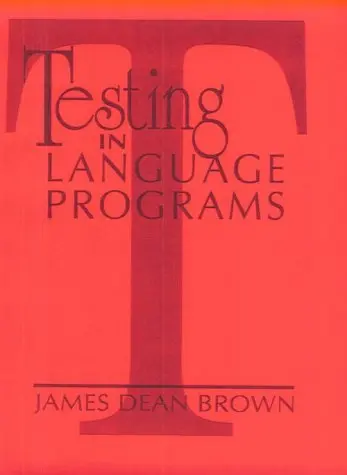 Cover of Testing in Language Programs