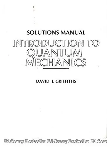 Cover of Solutions Manual for Introduction to Quantum Mechanics