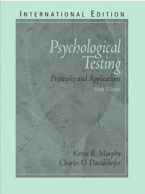 Cover of Psychological Testing