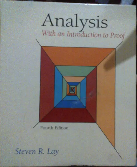 Cover of Analysis