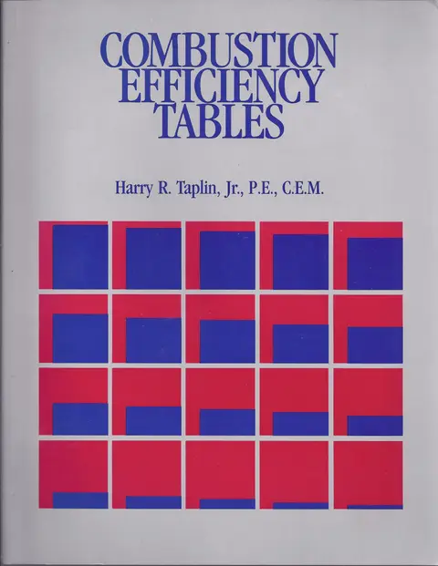 Cover of Combustion Efficiency Tables