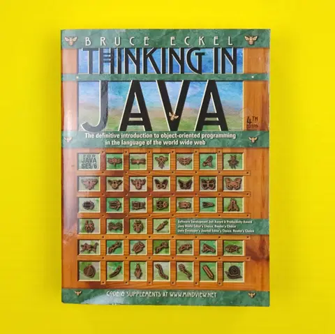 Cover of Thinking in Java