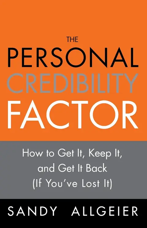 Cover of The Personal Credibility Factor