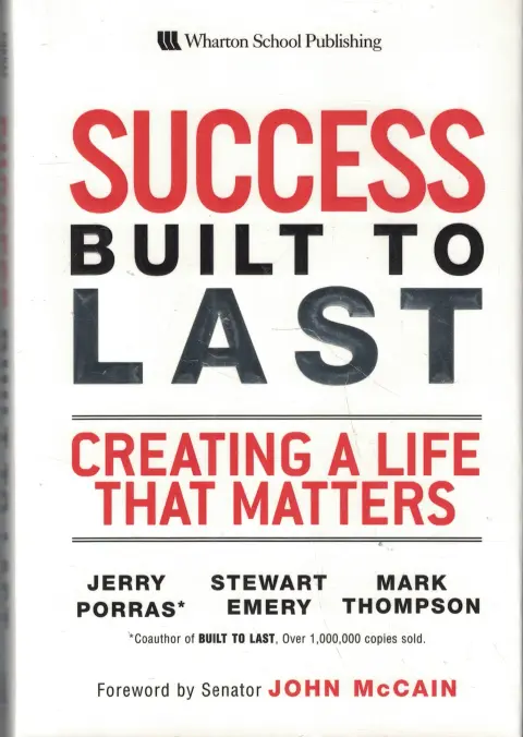 Cover of Success Built to Last