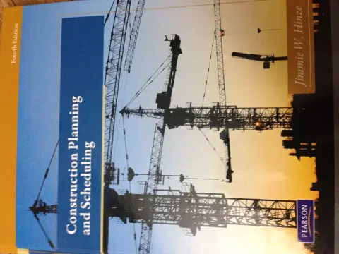 Cover of Construction Planning and Scheduling