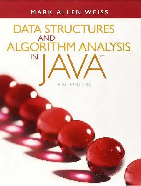 Cover of Data Structures and Algorithm Analysis in Java