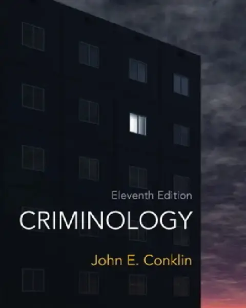 Cover of Criminology