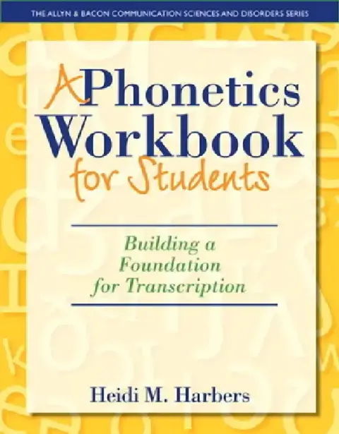 Cover of A Phonetics Workbook for Students