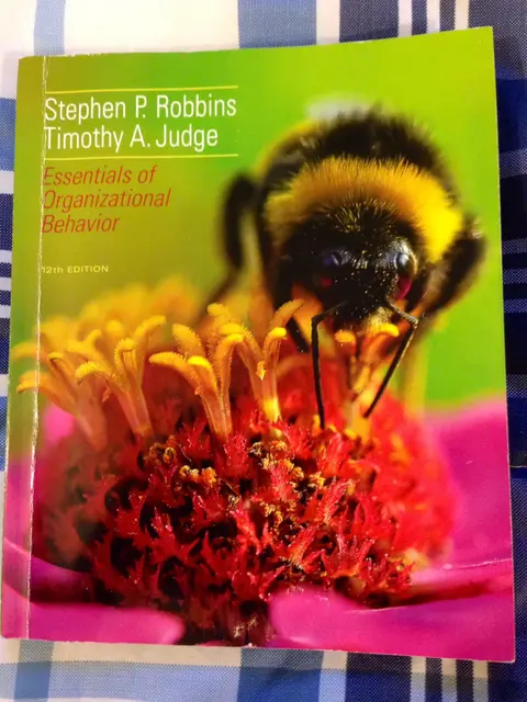 Cover of Essentials of Organizational Behavior