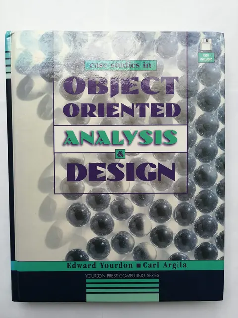 Cover of Case Studies in Object-Oriented Analysis and Design