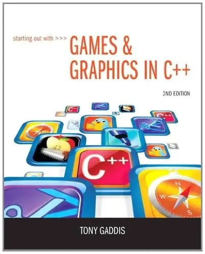 Cover of Starting Out with Games & Graphics in C++ [With DVD ROM]
