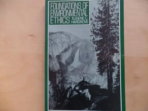 Cover of Foundations of Environmental Ethics