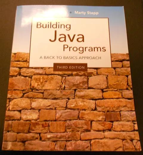 Cover of Building Java Programs