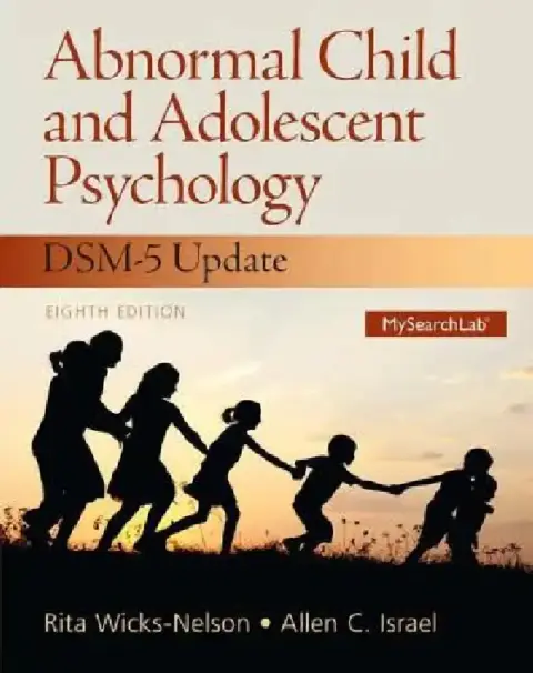 Cover of Abnormal Child and Adolescent Psychology