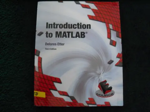 Cover of Introduction to MATLAB