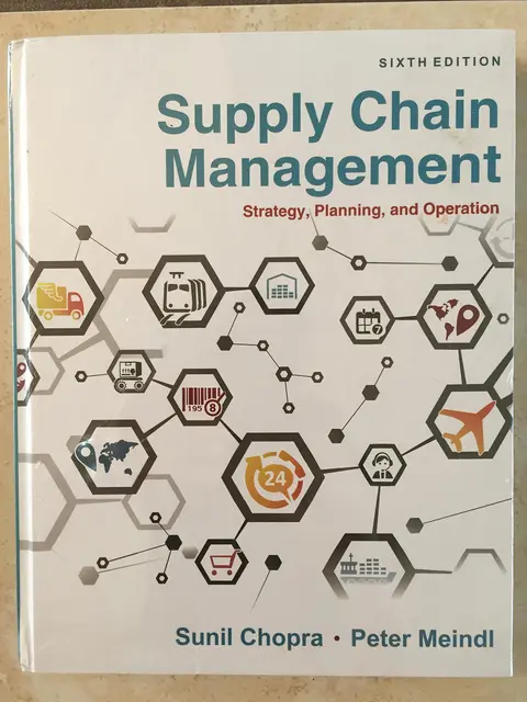 Cover of Supply Chain Management