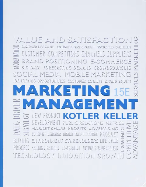 Cover of Marketing Management