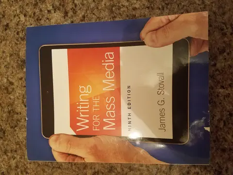 Cover of Writing for the Mass Media