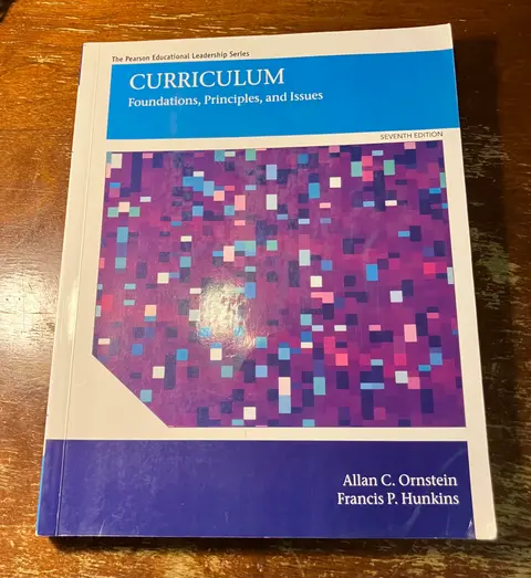 Cover of Curriculum