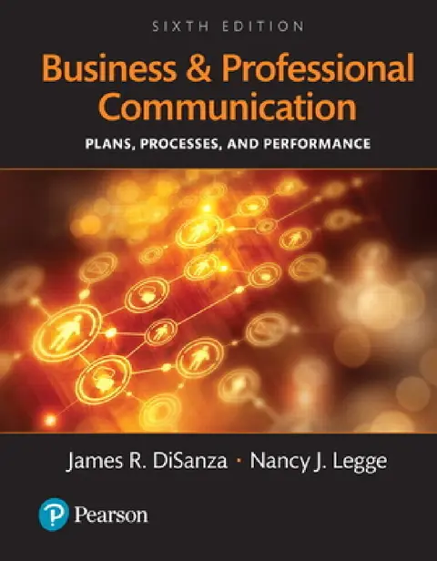 Cover of Business and Professional Communication