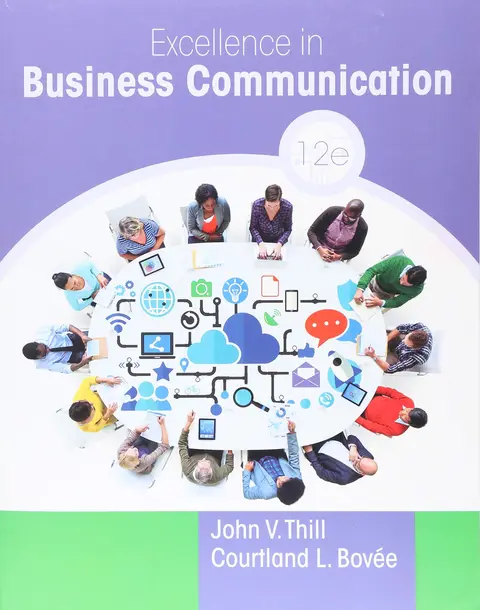 Cover of Excellence in Business Communication