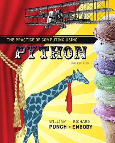 Cover of The Practice of Computing Using Python