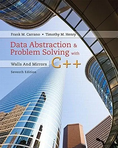 Cover of Data Abstraction & Problem Solving with C++