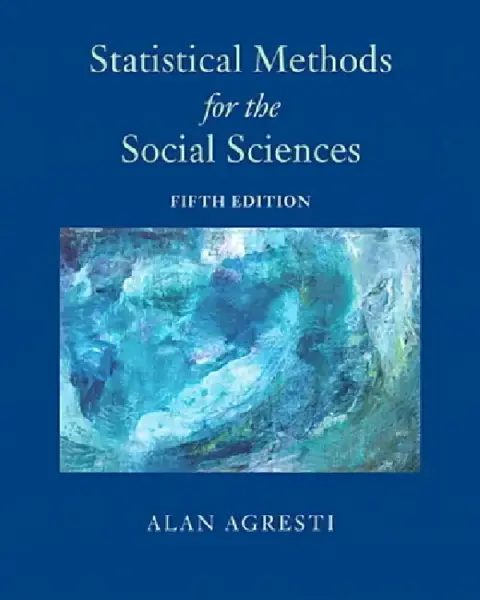Cover of Statistical Methods for the Social Sciences