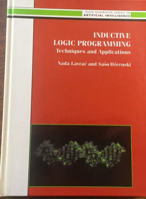 Cover of Inductive Logic Programming