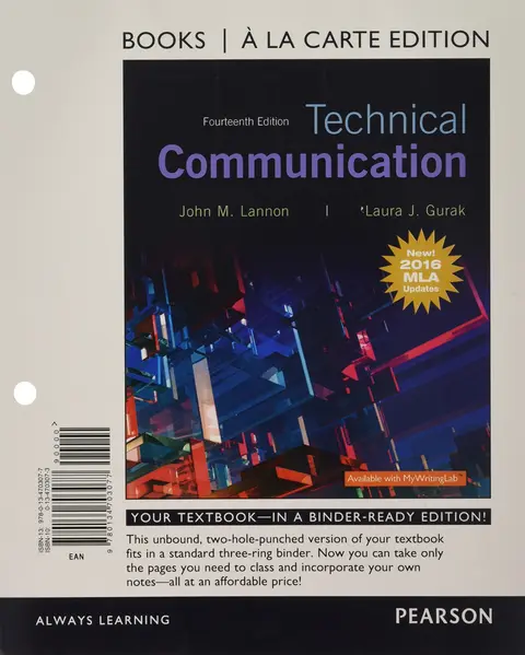 Cover of Technical Communication