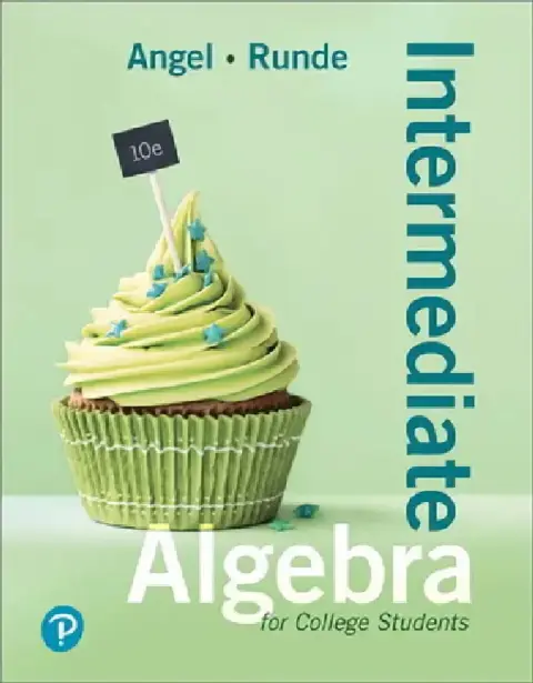 Cover of Intermediate Algebra for College Students