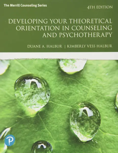 Cover of Developing Your Theoretical Orientation in Counseling and Psychotherapy
